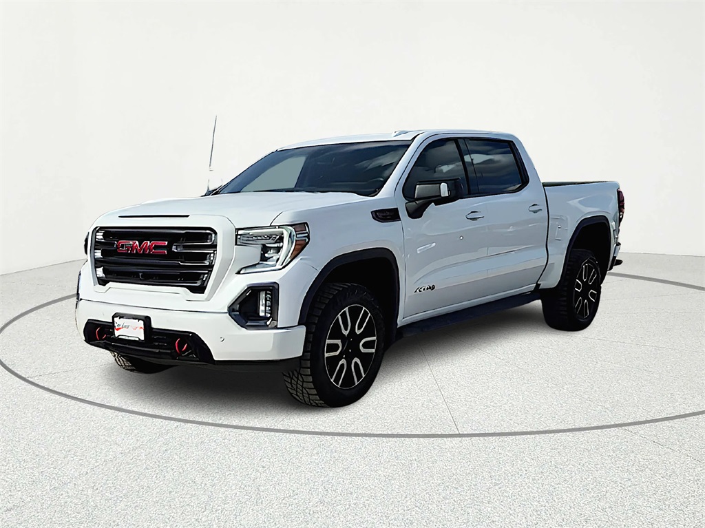 2022 GMC Sierra 1500 Limited AT4 White at Mac Haik CDJR North Houston
