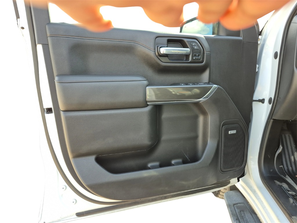 2022 GMC Sierra 1500 Limited AT4 White at Mac Haik CDJR North Houston