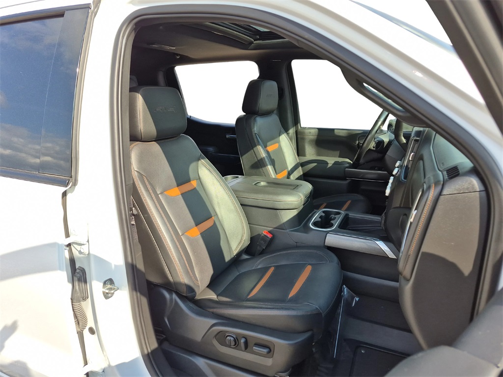 2022 GMC Sierra 1500 Limited AT4 White at Mac Haik CDJR North Houston