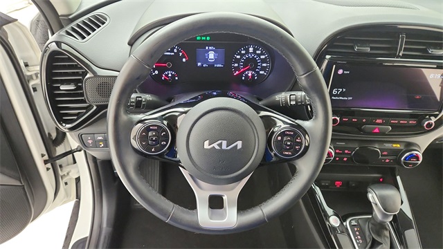 2022 Kia Soul X-Line White at DeMontrond Automotive Group