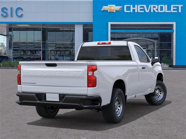2025 Chevrolet Silverado 1500 WT White at Classic Elite Chevrolet Sugar Land