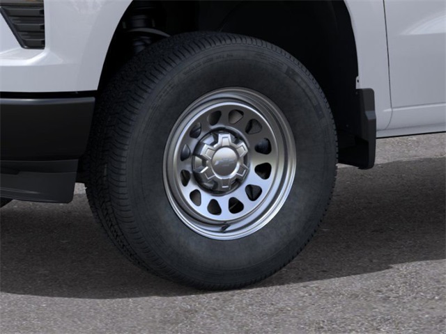 2025 Chevrolet Silverado 1500 WT White at Classic Elite Chevrolet Sugar Land