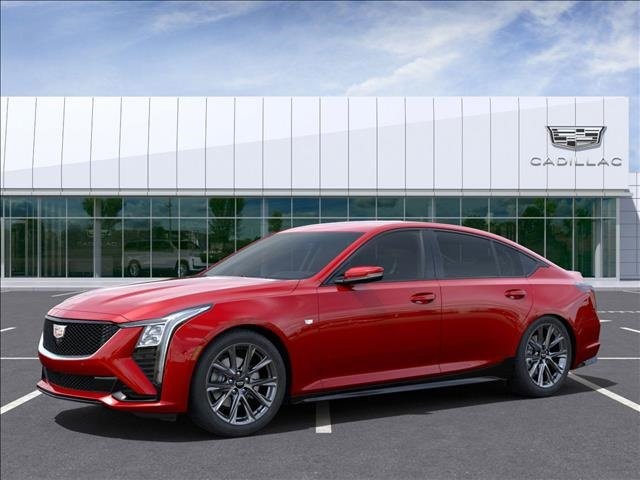 2025 Cadillac CT5 Sport Red at AutoSavvy Houston Northwest