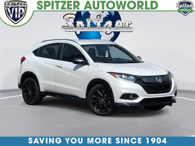 Platinum White Pearl 2021 Honda HR-V SUV / Crossover All-Wheel Drive Continuously Variable Transmission