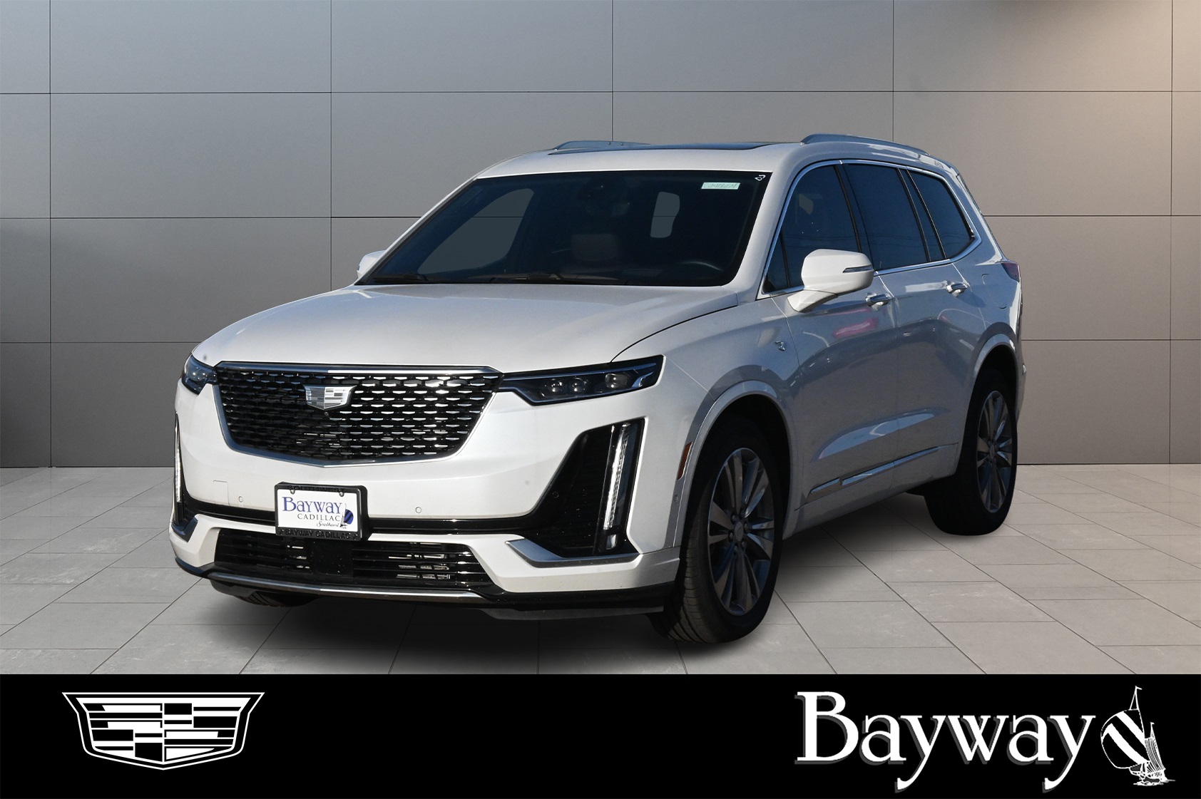 2024 Cadillac XT6 Premium Luxury White at Bayway Cadillac of The Woodlands