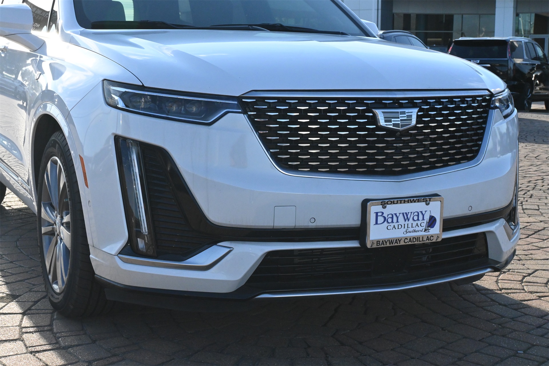 2024 Cadillac XT6 Premium Luxury White at Bayway Cadillac of The Woodlands