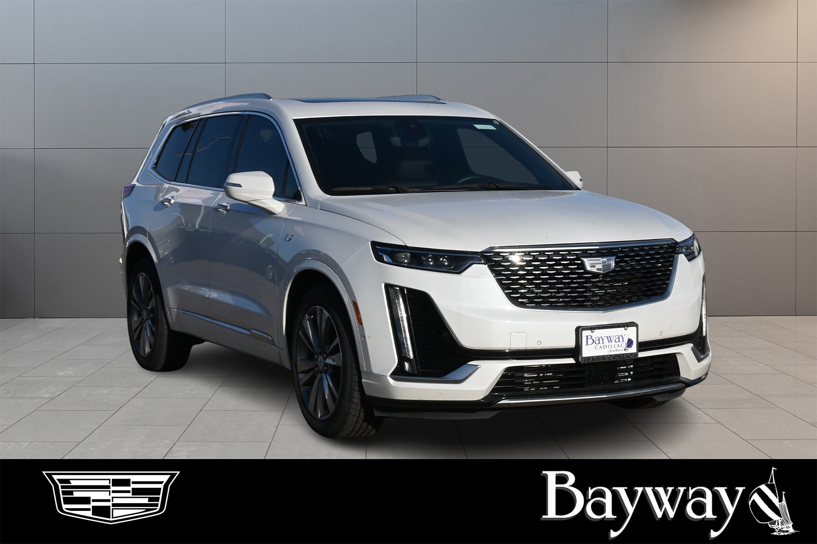 2024 Cadillac XT6 Premium Luxury White at Bayway Cadillac of The Woodlands