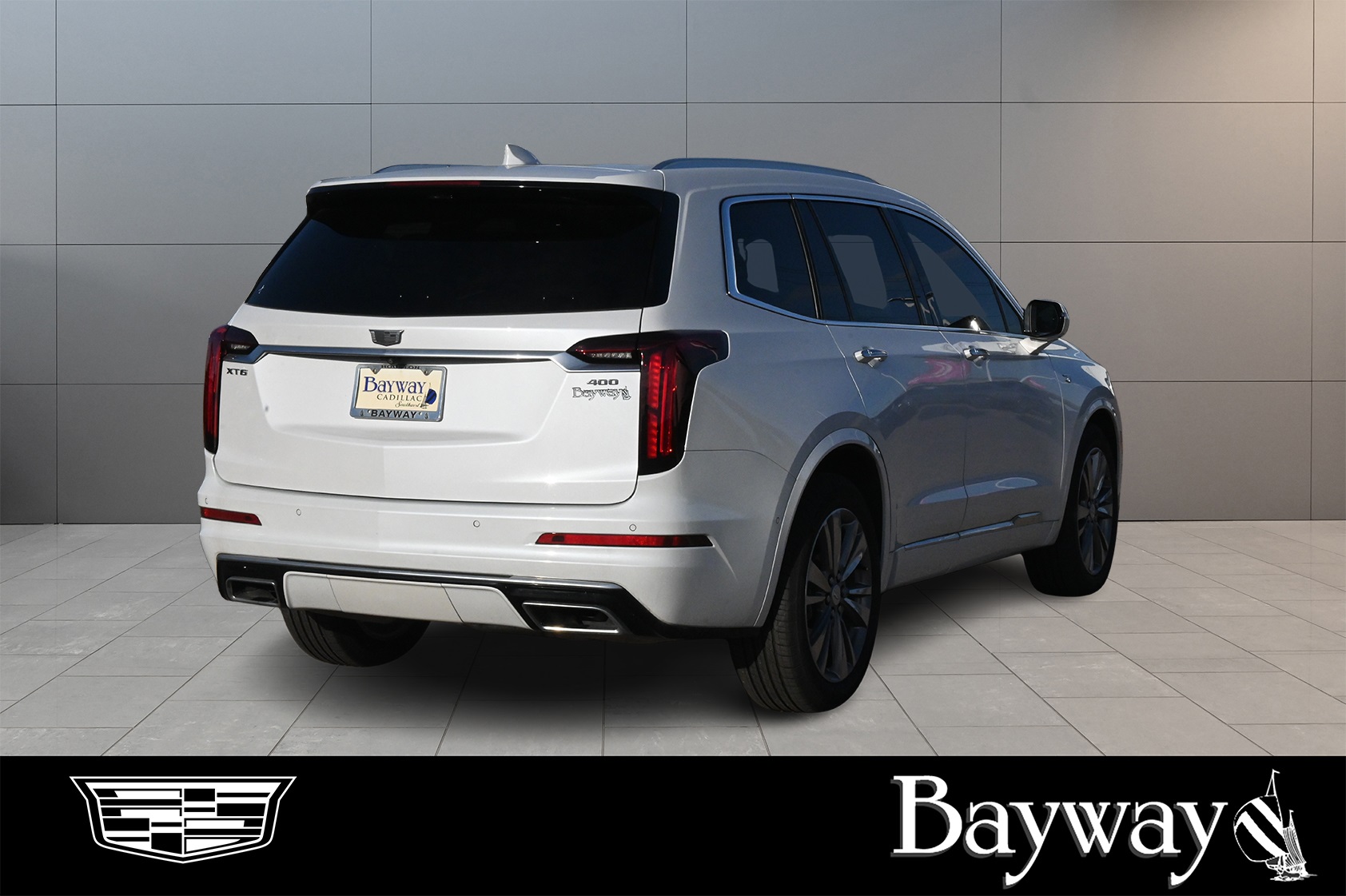 2024 Cadillac XT6 Premium Luxury White at Bayway Cadillac of The Woodlands