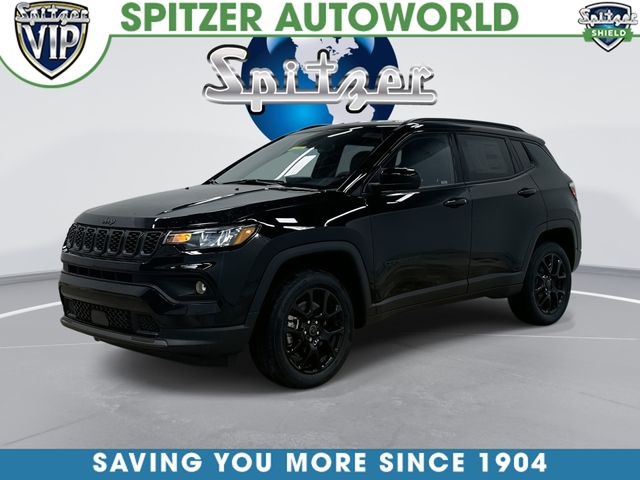Diamond Black Crystal Pearlcoat 2026 Jeep Compass Latitude 4WD SUV / Crossover Four-Wheel Drive 8-Speed Automatic