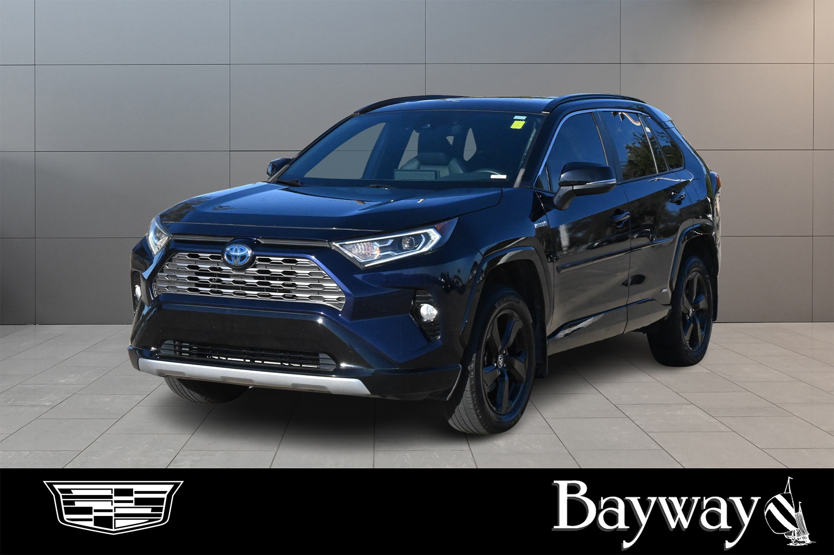 2021 Toyota RAV4 Hybrid XSE Blue at Don McGill Toyota