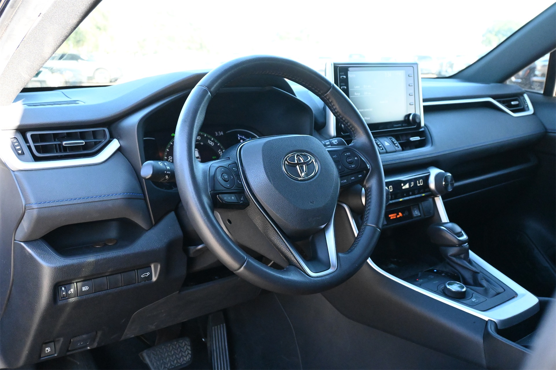 2021 Toyota RAV4 Hybrid XSE Blue at Don McGill Toyota