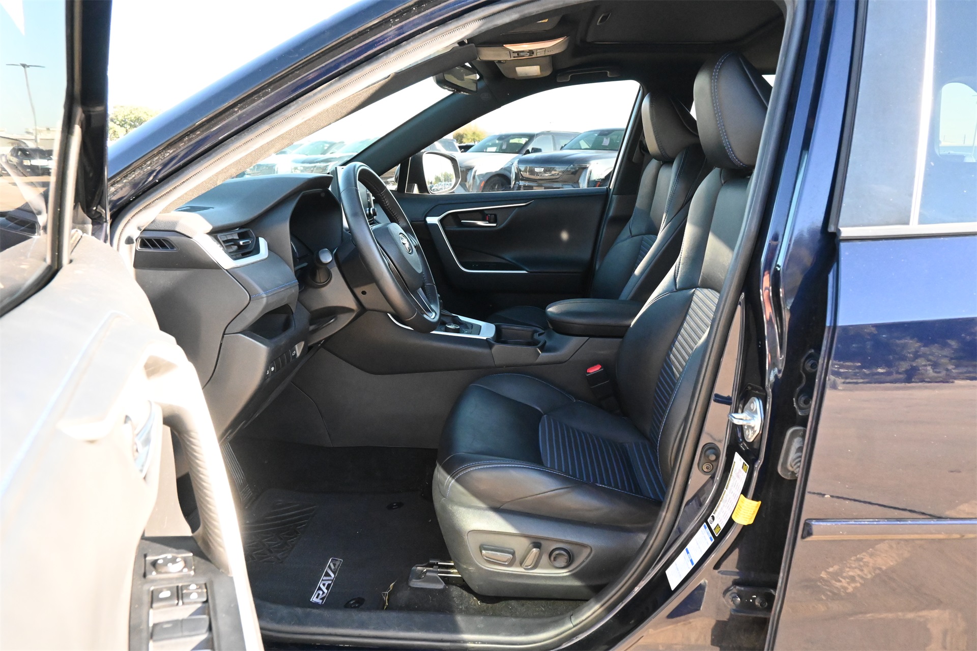 2021 Toyota RAV4 Hybrid XSE Blue at Don McGill Toyota