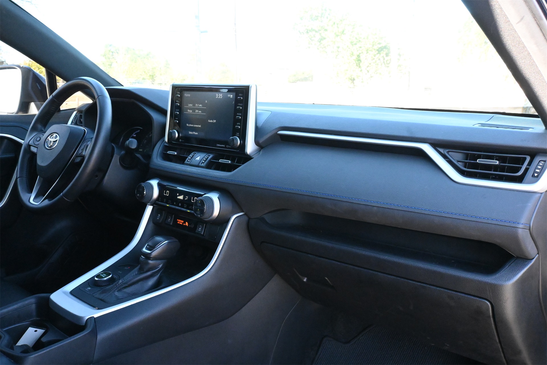 2021 Toyota RAV4 Hybrid XSE Blue at Don McGill Toyota