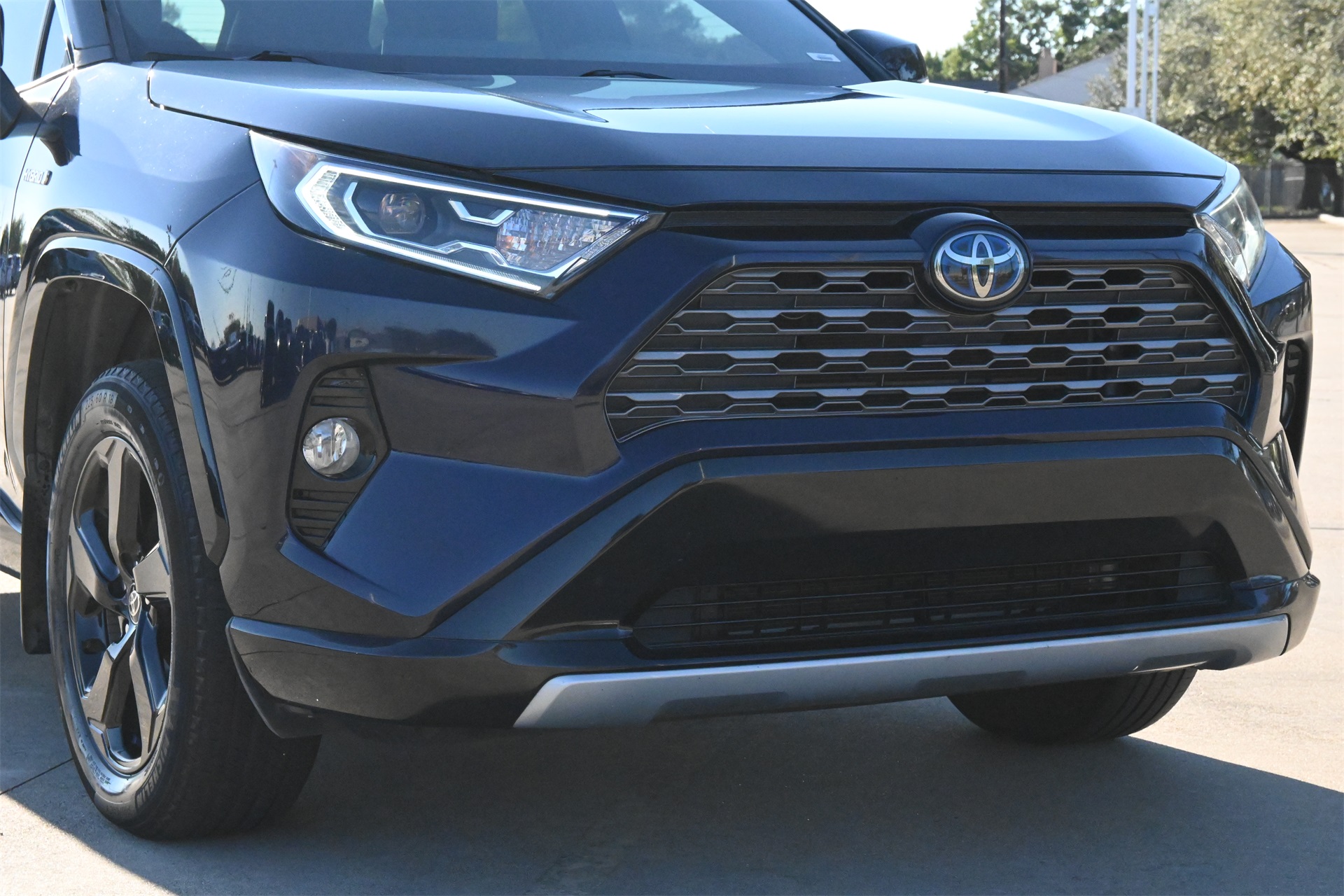 2021 Toyota RAV4 Hybrid XSE Blue at Don McGill Toyota