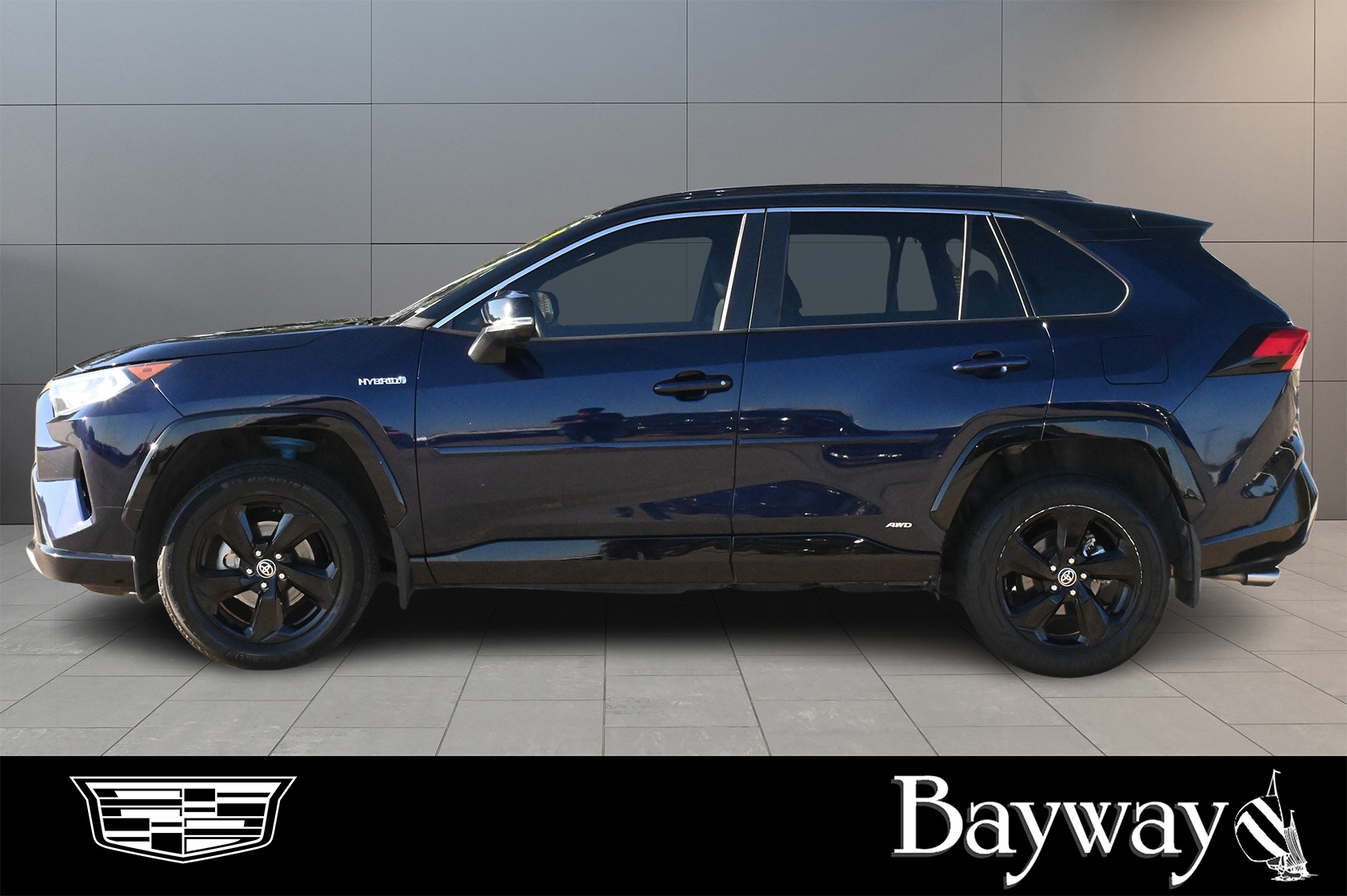 2021 Toyota RAV4 Hybrid XSE Blue at Don McGill Toyota