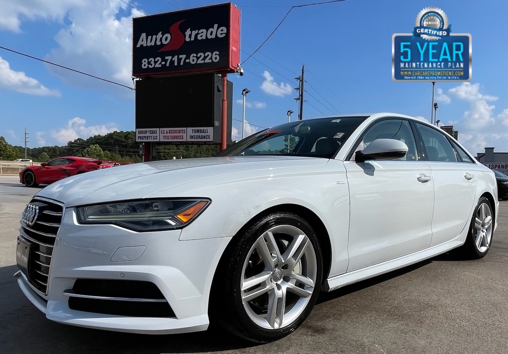 2016 Audi A6 2.0T Premium Plus White at Bayway Cadillac Southwest