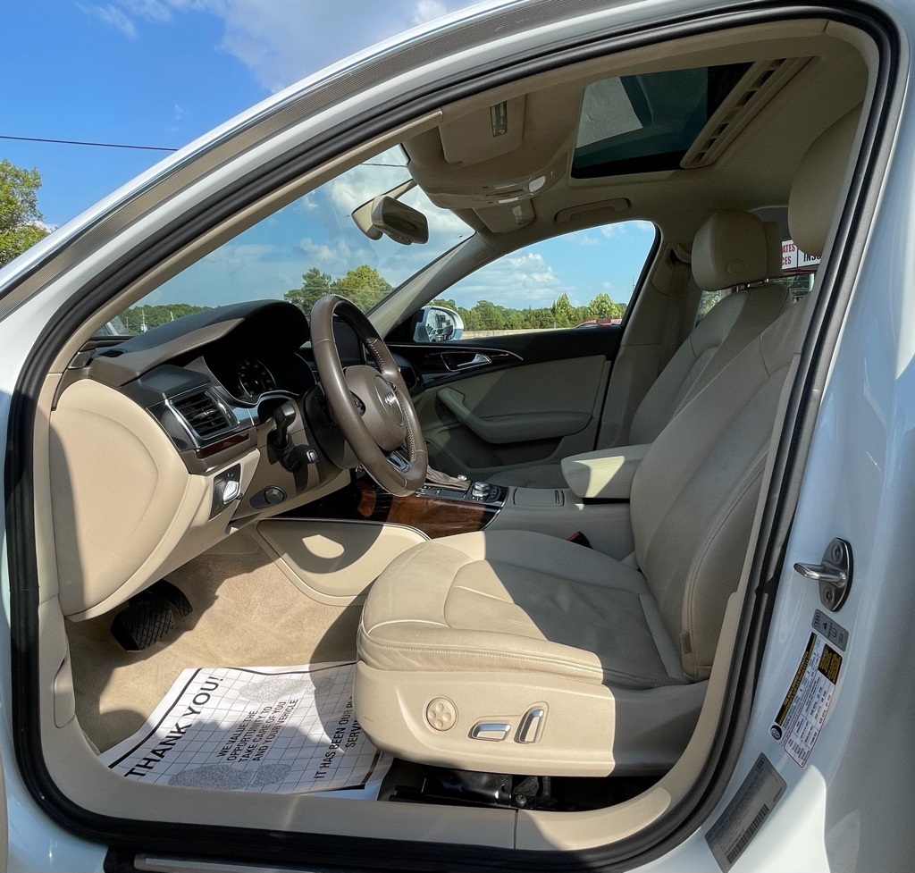 2016 Audi A6 2.0T Premium Plus White at Bayway Cadillac Southwest