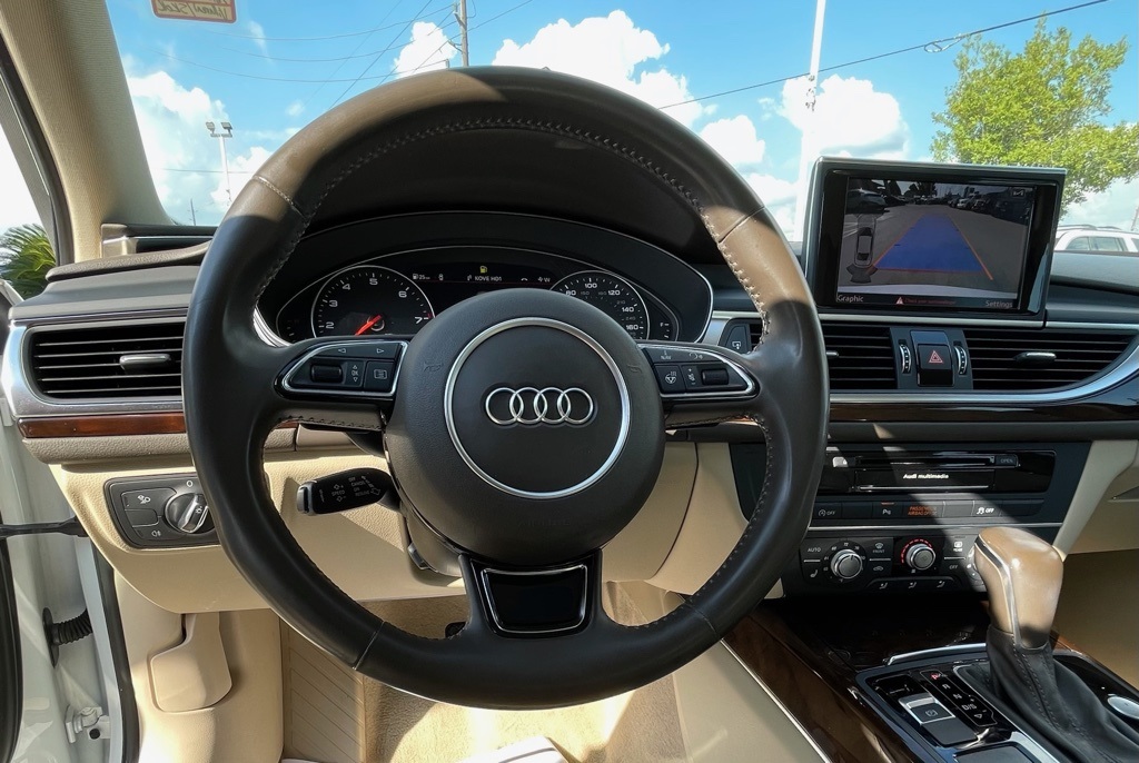 2016 Audi A6 2.0T Premium Plus White at Bayway Cadillac Southwest