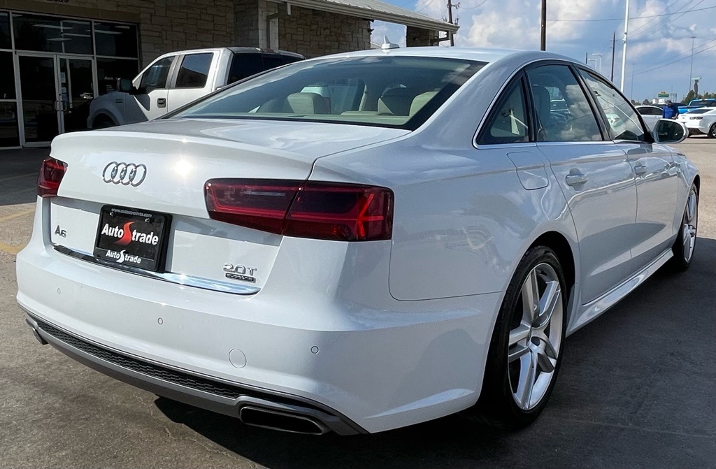 2016 Audi A6 2.0T Premium Plus White at Bayway Cadillac Southwest