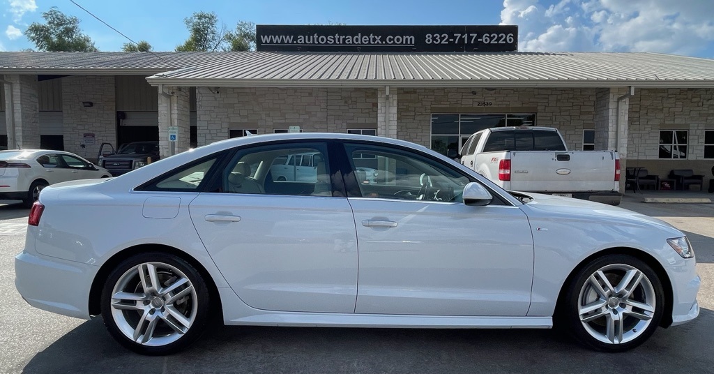 2016 Audi A6 2.0T Premium Plus White at Bayway Cadillac Southwest