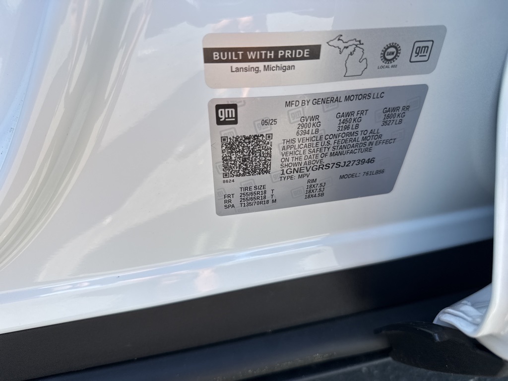 2025 Chevrolet Traverse