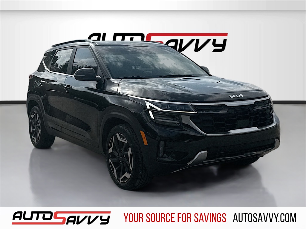 2024 Kia Seltos SX Black at Joe Myers Mazda Kia
