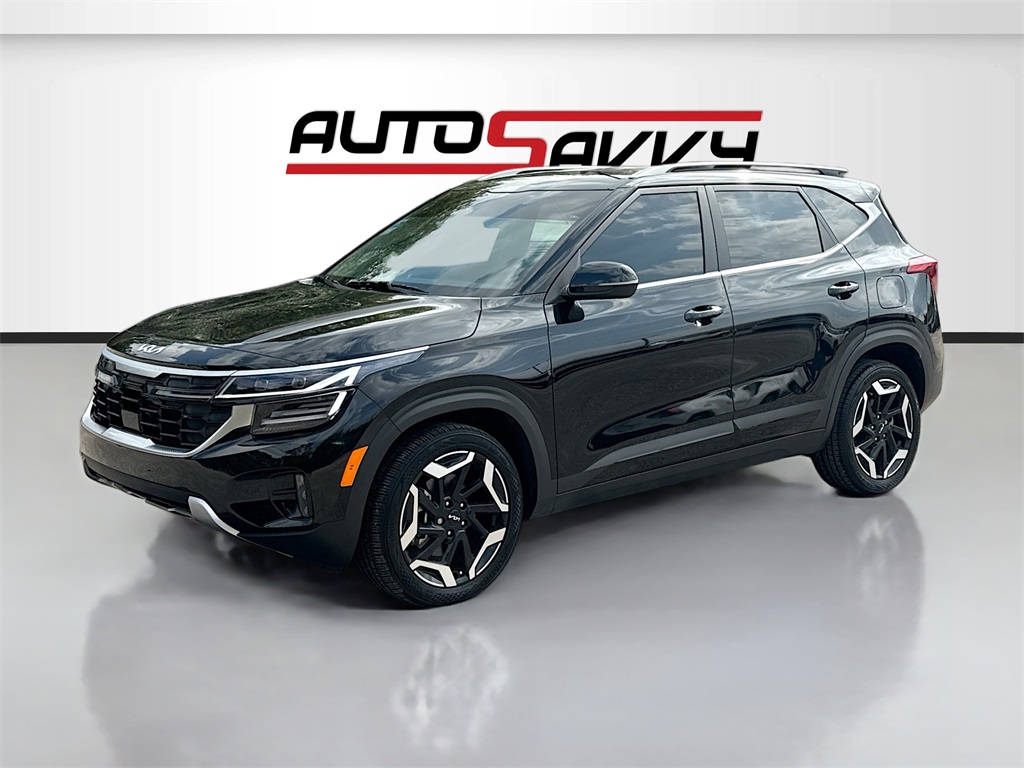 2024 Kia Seltos SX Black at Joe Myers Mazda Kia