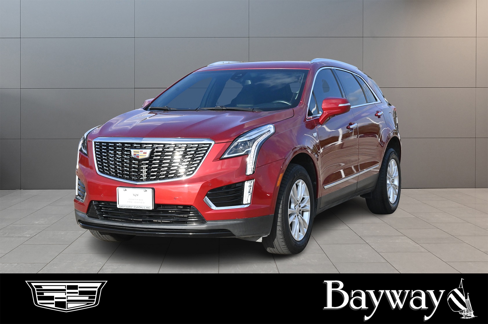 2020 Cadillac XT5 Luxury Red at Bayshore Chrysler Jeep Dodge Ram