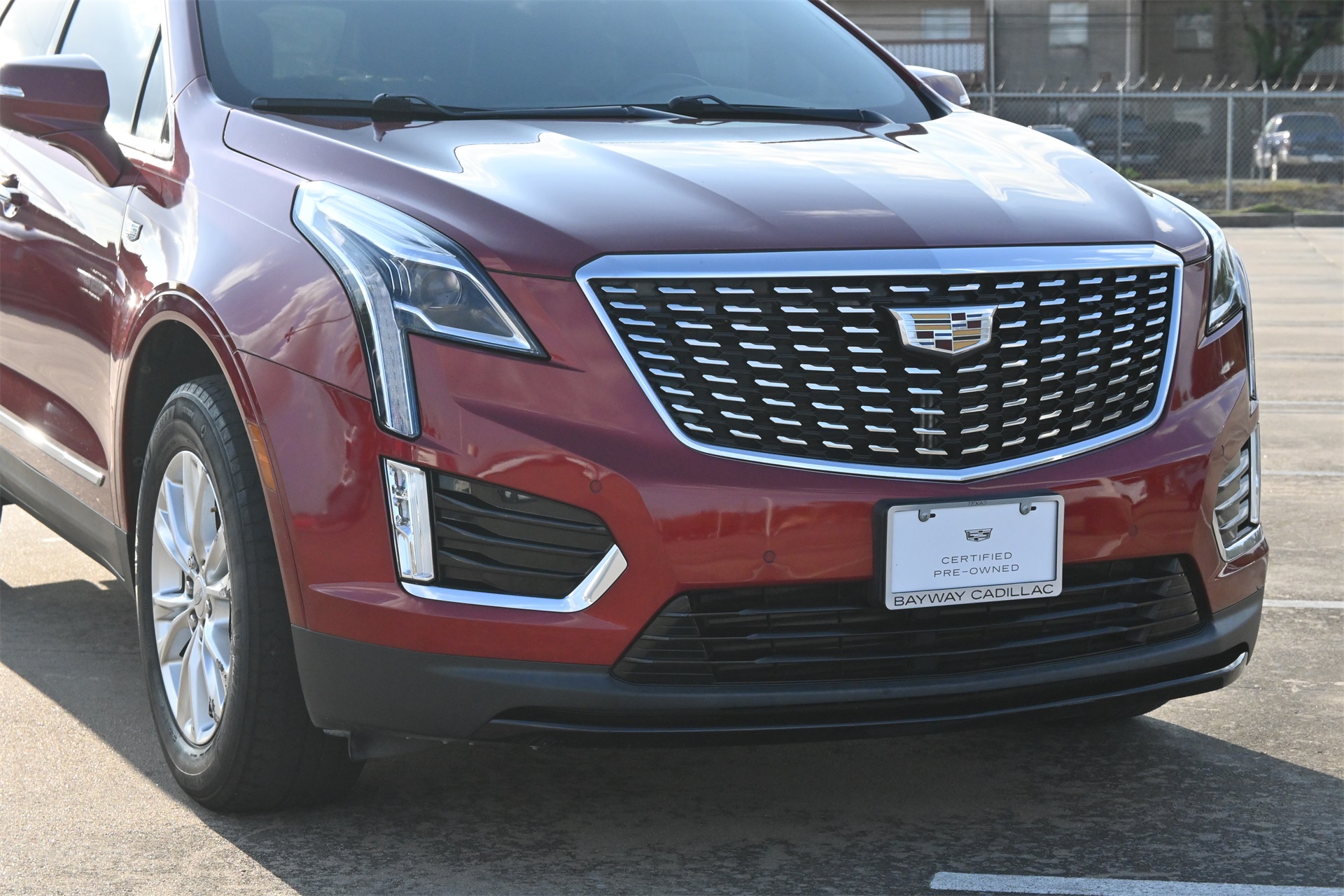 2020 Cadillac XT5 Luxury Red at Bayshore Chrysler Jeep Dodge Ram