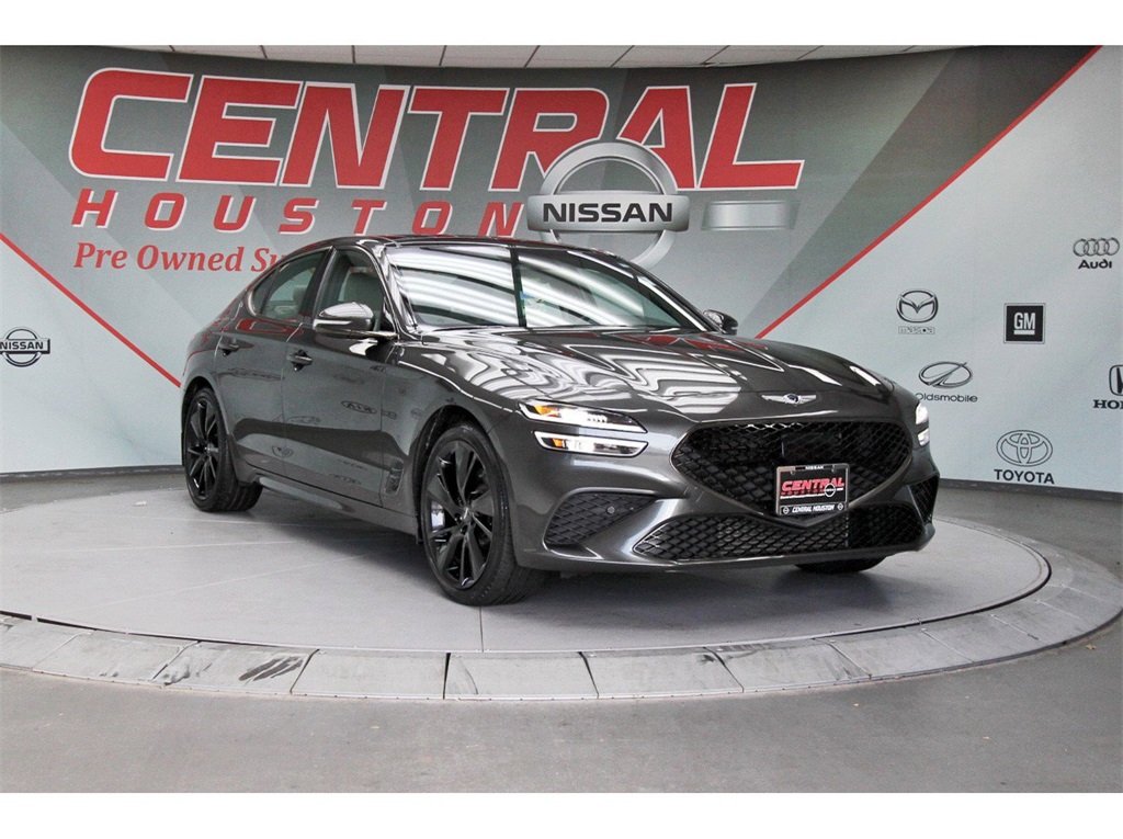 2023 Genesis G70 2.0T Gray at Central Houston Nissan