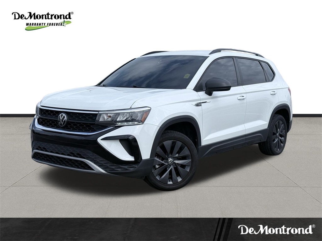 2023 Volkswagen Taos 1.5T S White at Emmons Autoplex