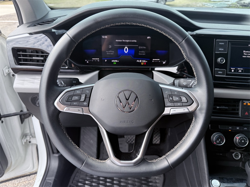 2023 Volkswagen Taos 1.5T S White at Emmons Autoplex