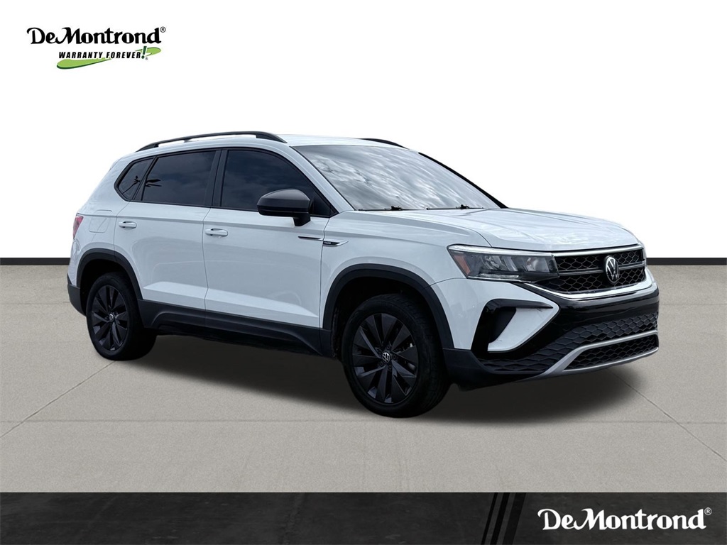 2023 Volkswagen Taos 1.5T S White at Emmons Autoplex