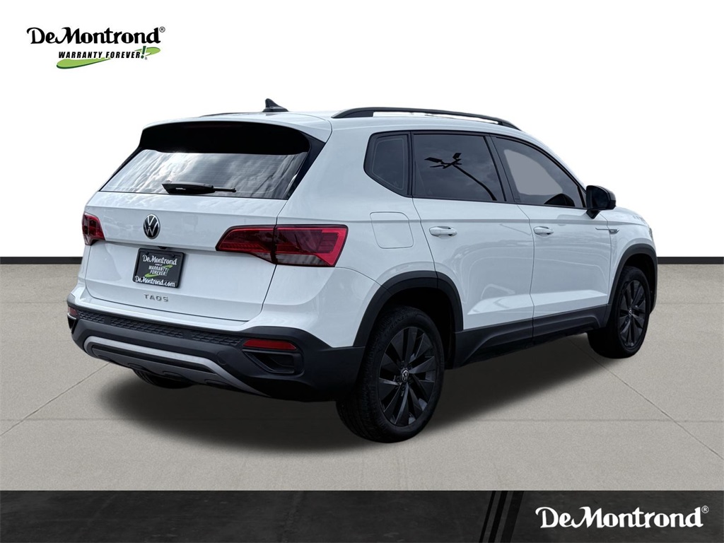 2023 Volkswagen Taos 1.5T S White at Emmons Autoplex