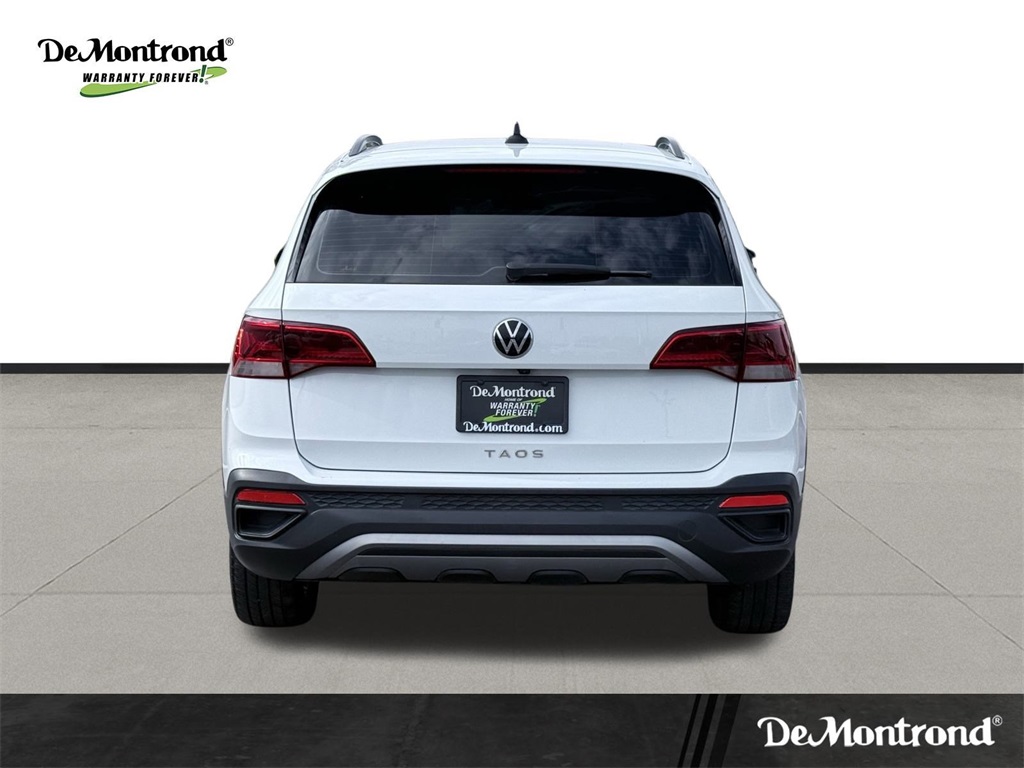 2023 Volkswagen Taos 1.5T S White at Emmons Autoplex