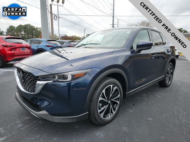 2023 Mazda CX-5 2.5 S Premium Plus Package Blue at Stokes Mazda