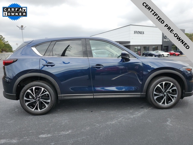 2023 Mazda CX-5 2.5 S Premium Plus Package Blue at Stokes Mazda