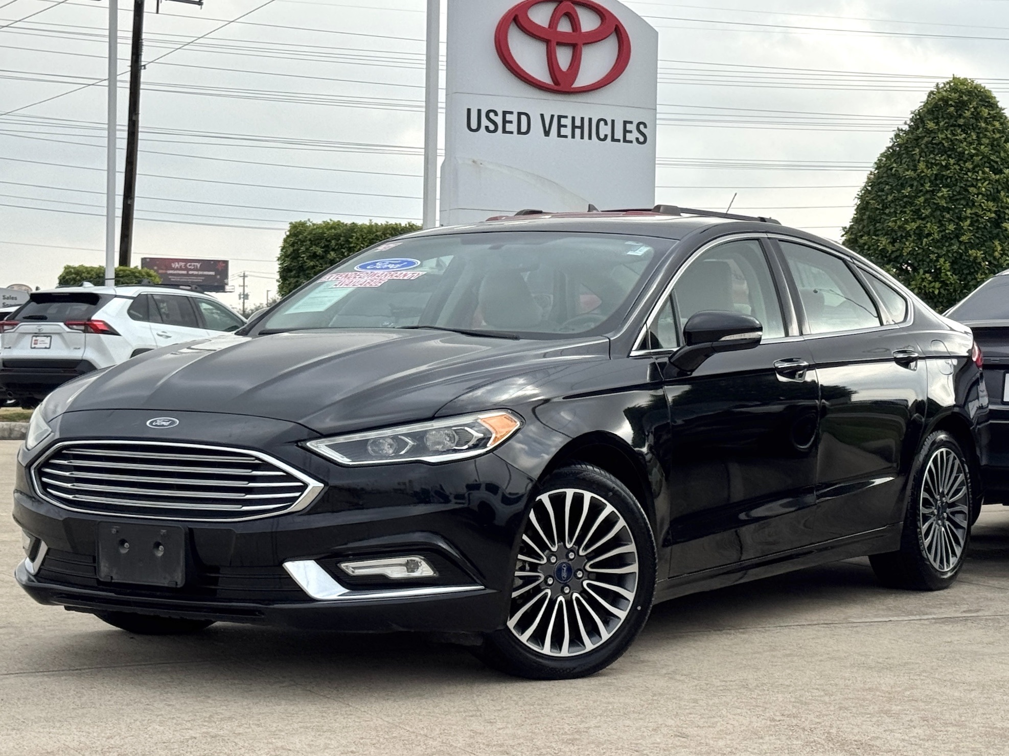 2017 Ford Fusion Titanium Black at Autostrade