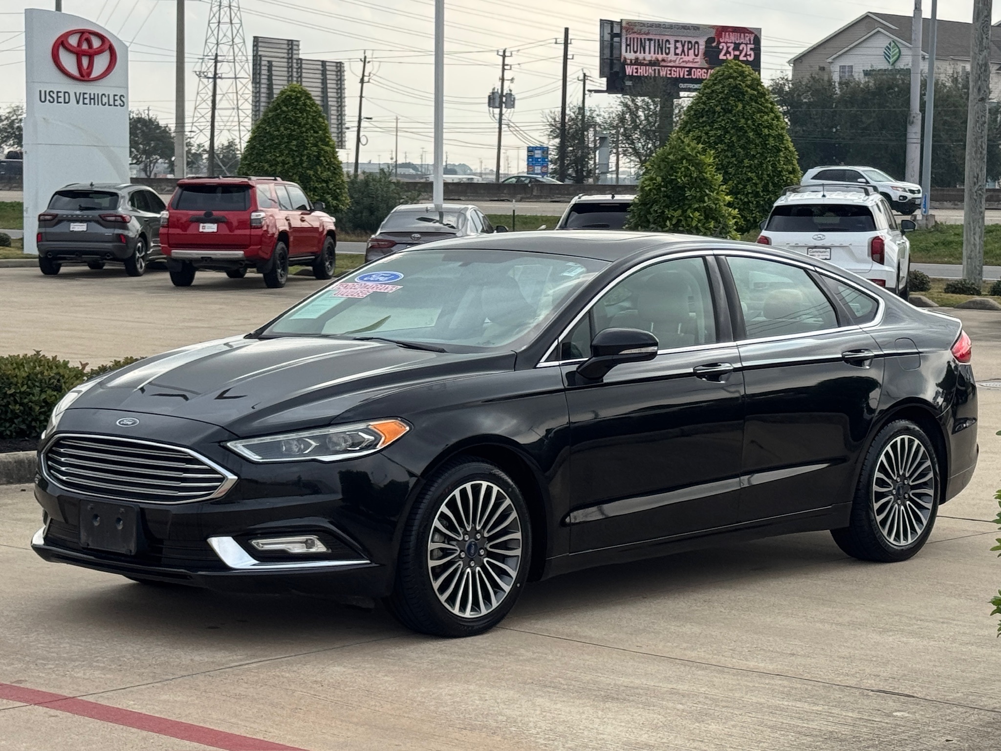 2017 Ford Fusion Titanium Black at Autostrade