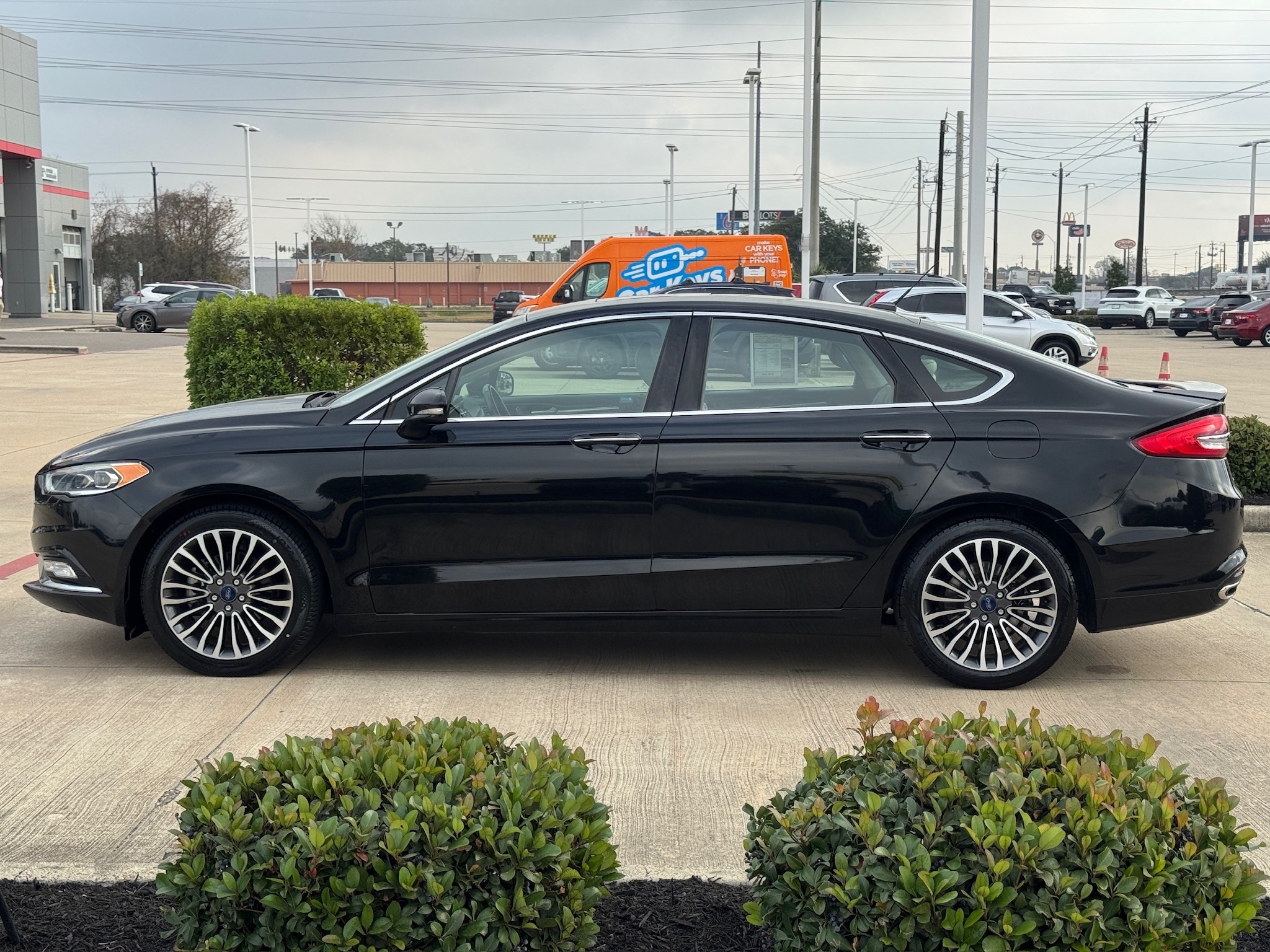 2017 Ford Fusion Titanium Black at Autostrade