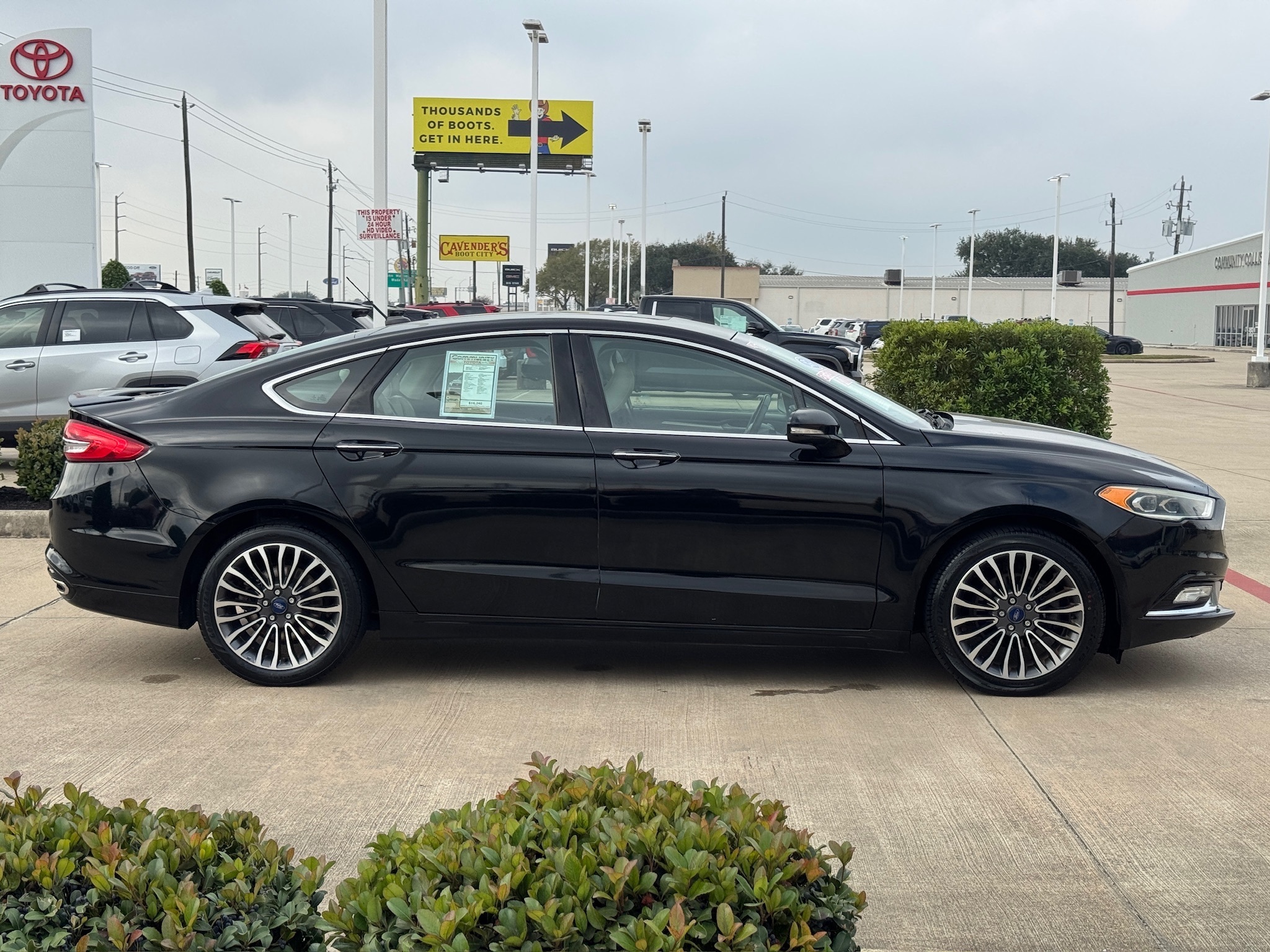 2017 Ford Fusion Titanium Black at Autostrade