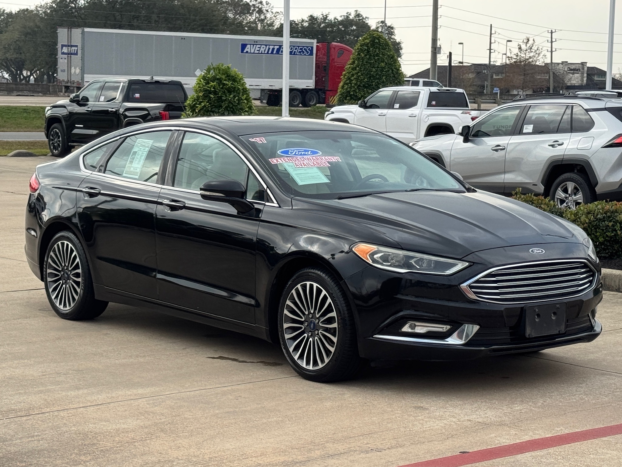 2017 Ford Fusion Titanium Black at Autostrade