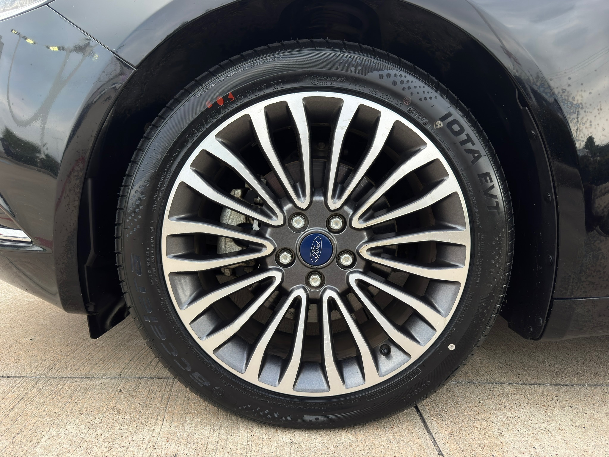 2017 Ford Fusion Titanium Black at Autostrade