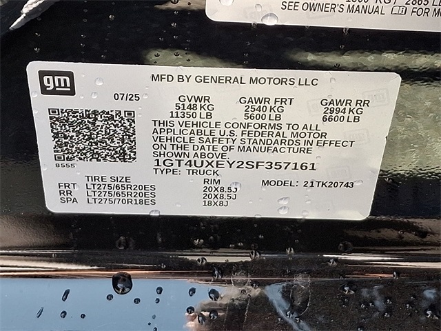 2025 GMC Sierra 2500HD Denali Ultimate for sale at PATRIOT BUICK GMC OF BOYERTOWN