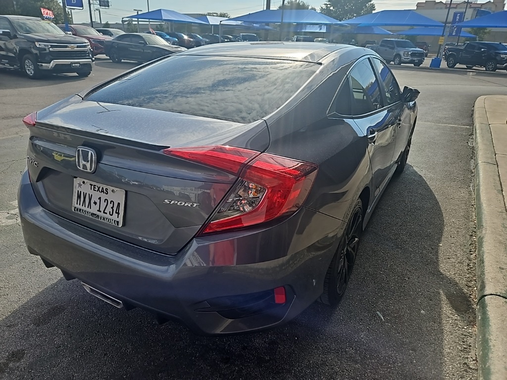 Used Car 2019 Honda Civic  Sport For Sale Under $25,000 In San Marcos, Texas