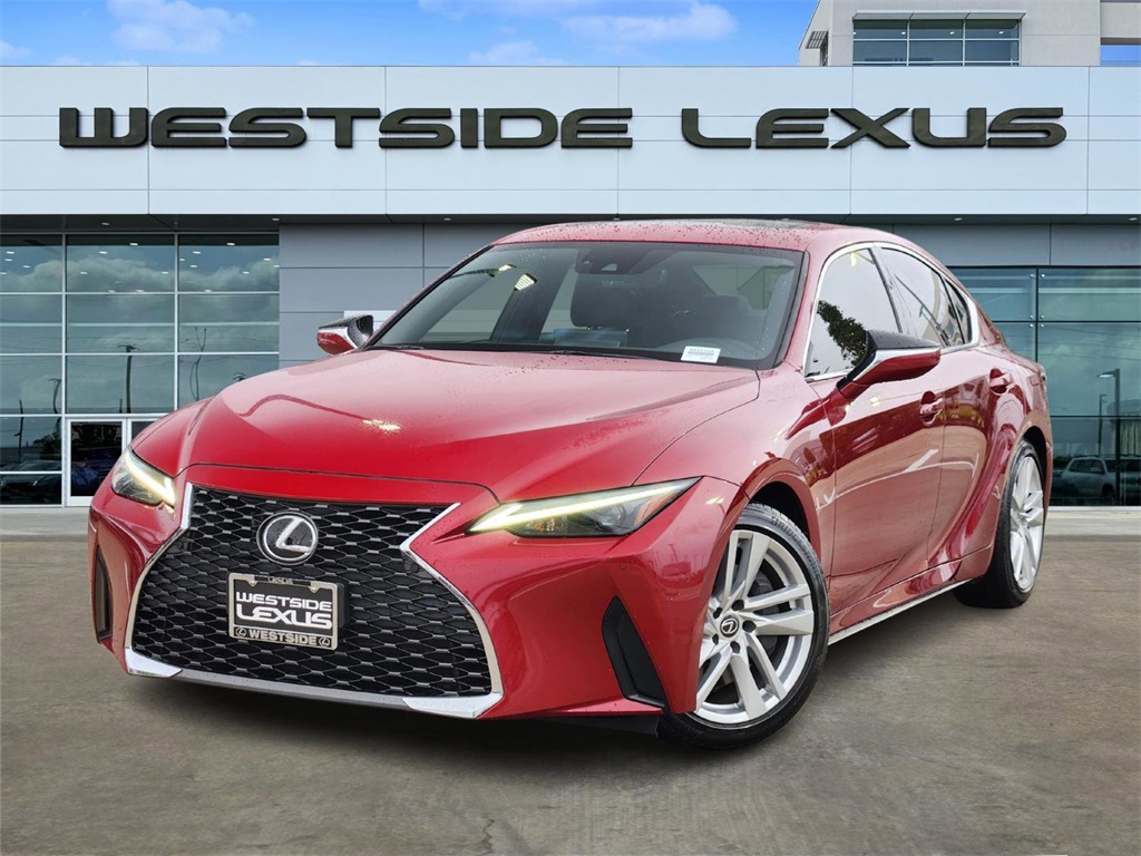 2022 Lexus IS 300 Red at Bayway Cadillac Southwest