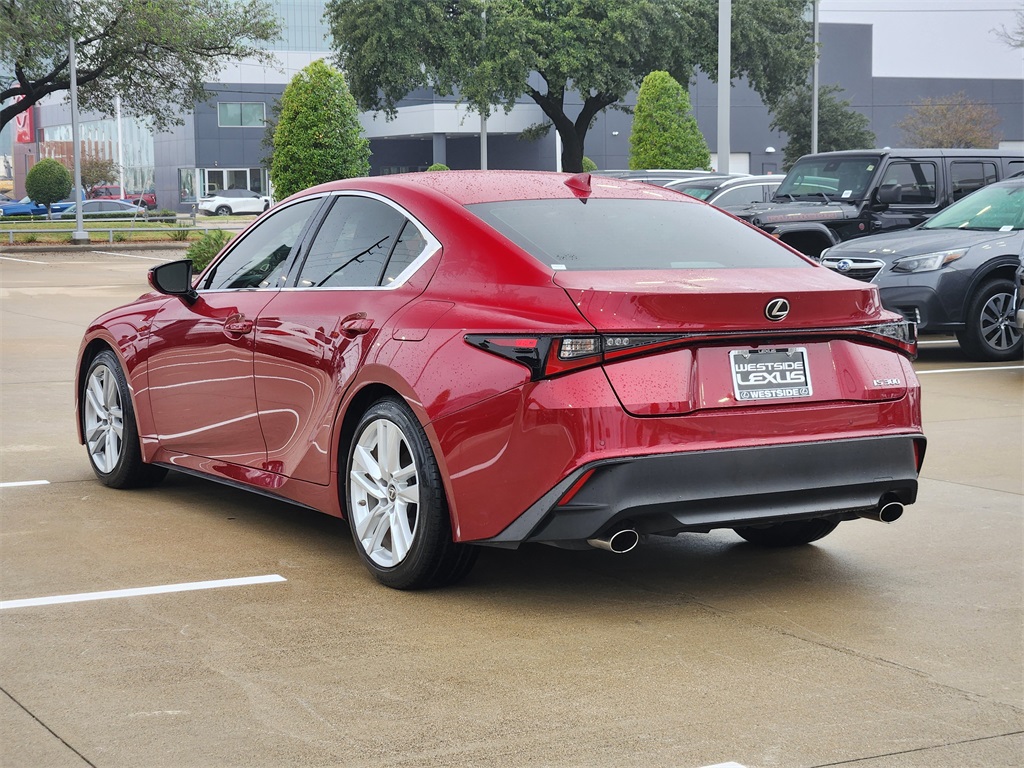 2022 Lexus IS 300 Red at Bayway Cadillac Southwest