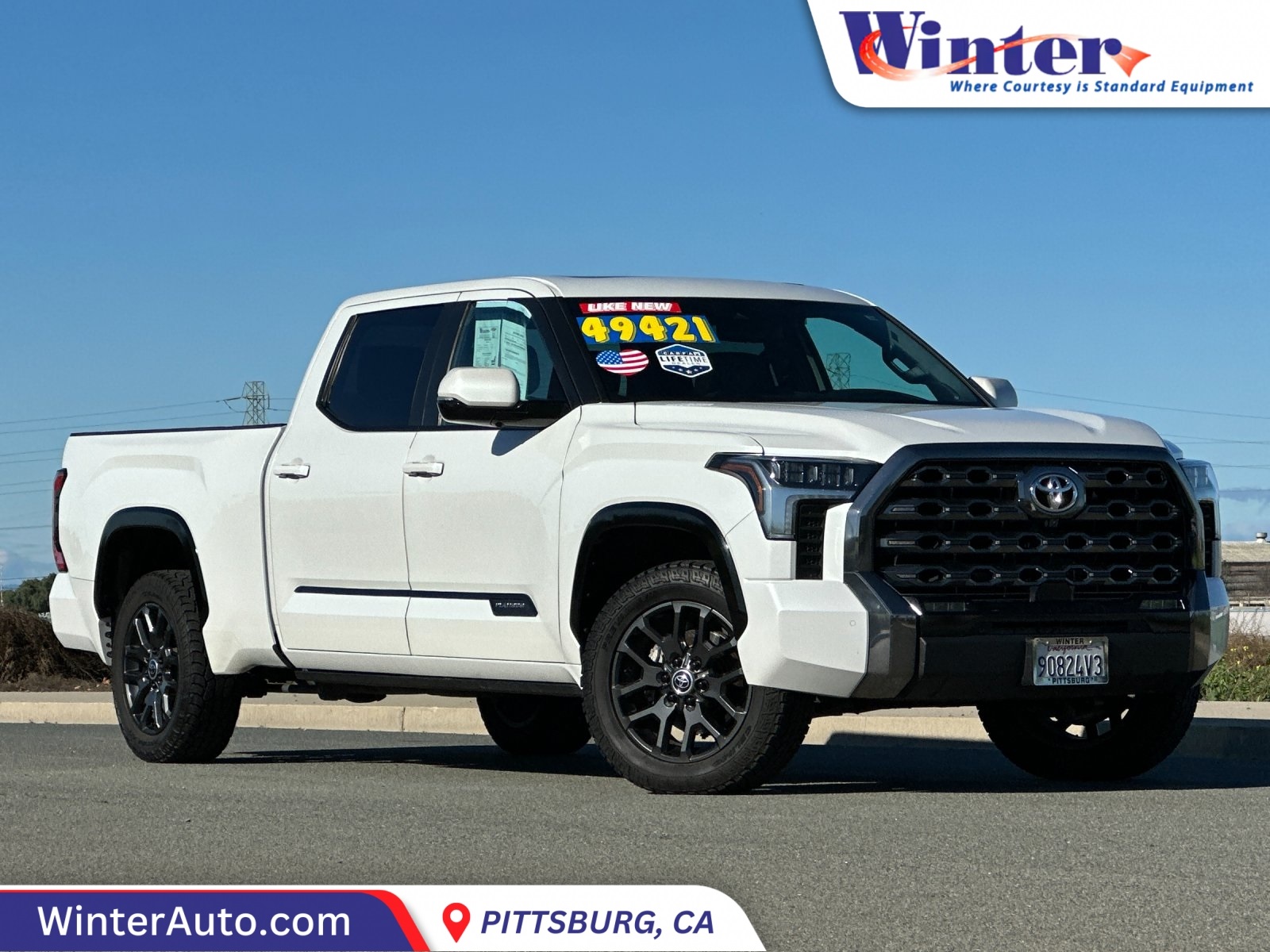 2024 Toyota Tundra Platinum CrewMax Cab LB 4WD