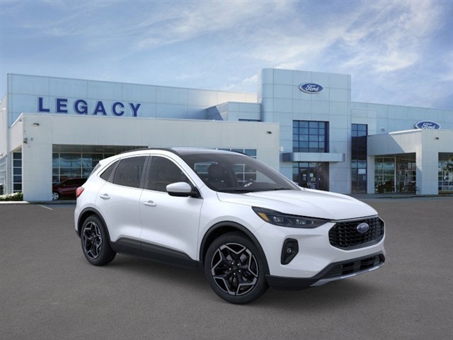 2026 Ford Escape Hybrid Platinum White at DeMontrond Ford
