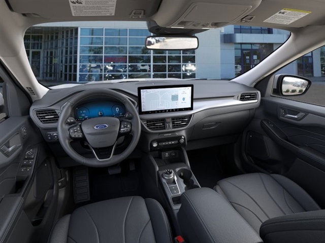 2026 Ford Escape Hybrid Platinum White at DeMontrond Ford